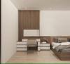 Phòng ngủ phong cách đơn giản cho căn nhà phố Voc Nguyên Giáp