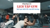 Tổng hợp lịch tập gym hiệu quả nhất 2018