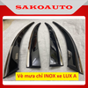 Vè che mưa chỉ INOX xe Vinfast Lux A | Hàng cao cấp chỉ inox sáng bóng không han gỉ