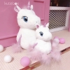 Gấu bông Kì Lân Unicorn hoa anh đào