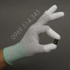 Găng tay chống tĩnh điện sợi carbon phủ PU đầu ngón