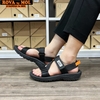 Sandal nữ Rova quai chữ Z RV0221B màu đen