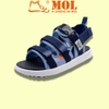 Sandal nữ Vento 3 quai ngang NB126XD màu xanh dương