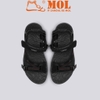 Sandal nam Vento quai chữ Z NV369B màu đen