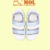 Sandal nữ Rova 2 quai ngang RV2205G màu xanh phối xám