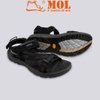 Sandal nam Vento quai chữ Z NV369B màu đen