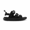 Sandal nam nữ unisex Rova 3 quai ngang RV3408BB màu đen