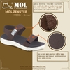 Sandal nam nữ MOL Zenstep MS3Br