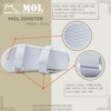 Sandal nam nữ MOL Zenstep MS3G