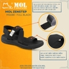 Sandal nam nữ MOL Zenstep MS6BB