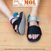 Giày sandal nữ quai ngang hiệu Vento NV10112B màu đen