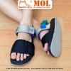 Giày sandal nữ quai ngang hiệu Vento NV10112B màu đen