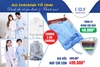 Combo 02 Áo Choàng Tổ Ong Khách Sạn 100% Cotton