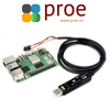 Industrial USB TO TTL (D) Serial Cable, Original FT232RNL Chip, Multi Protection Circuits, Multi Systems Support, Suitable For Raspberry Pi 5 Serial Port Debugging