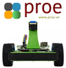 PiRacer AI Kit Acce PiRacer DonkeyCar, AI Racing Robot Powered by Raspberry Pi 4 (NOT included)