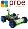 PiRacer AI Kit Acce PiRacer DonkeyCar, AI Racing Robot Powered by Raspberry Pi 4 (NOT included)