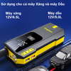 Bộ kích nổ ô tô, kiêm pin sạc dự phòng 12000mAh. Thương hiệu Mỹ cao cấp Goodyear GY-5358