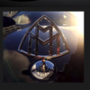 Logo nắp capo đầu xe ô tô Maybach cao cấp