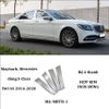 Bộ 6 thanh (MBTB-2) và Bộ 4 thanh nẹp (MBTB-1) cột B cánh cửa xe ô tô Maybach, Mercedes dòng S-Class đời từ 2014-2020