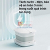 Bồn ngâm chân kiêm máy massage, tích hợp tia hồng ngoại điện xung. Thương hiệu Hà Lan cao cấp Philips - PPM3102F