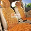 Đệm lót ghế ô tô hạt gỗ Pơ Mu 100% tự nhiên tựa lưng massage trên ô tô