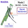 Bộ 2 thanh gạt nước mưa ô tô Nano mềm cao cấp dành cho hãng xe Mazda: Mazda2-Mazda3-Mazda6-Mazda CX5-Mazda CX9-BT 50-Premacy