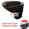 Hộp tỳ tay ô tô Chevrolet Cruze và Deawoo Lacetti tích hợp 7 cổng USB