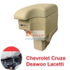 Hộp tỳ tay ô tô cao cấp Chevrolet Cruze và Deawoo Lacetti tích hợp 6 cổng USB