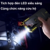 Bộ kích nổ ô tô, kiêm pin sạc dự phòng 12000mAh. Thương hiệu Mỹ cao cấp Goodyear GY-5358