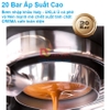 Máy pha cà phê Espresso chuyên nghiệp 3 trong 1, thương hiệu Mỹ cao cấp HiBREW - H7A (CM5020DI-GS)