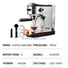 Máy pha cà phê Espresso DSP KA3065