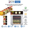 Máy sấy thực phẩm tích hợp đèn UV diệt khuẩn, thương hiệu Mỹ Septree cao cấp ST-04