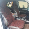 Đệm lót ghế ô tô hạt gỗ Cẩm Lai 100% tự nhiên tựa lưng massage trên ô tô