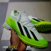 Giày Bóng Đá Adidas X Crazyfast.3 Xanh Chuối trắng Vạch Đen TF