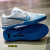 Giày Bóng Đá Nike Mercurial Vapor 15 Academy Trắng Vạch Đen Đế Xanh Biển V2 TF