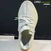 Giày Sneakers Adidas Yeezy Boost 350 V2 Xanh Đế Cam