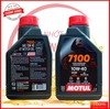 Nhớt Motul 7100 10W40  tổng hợp dành cho xe số xe côn