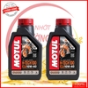 Thùng Motul H-Tech 100 4T 10W40 dành cho xe số, tay côn