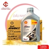 Nhớt Shell Advance City10W40  tổng hợp toàn phần dành cho xe ga