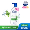 Dầu gội Head and Shoulder bạc hà mát lạnh 625ml chai