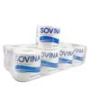 Giấy vệ sinh Sovina 3 lớp, 8 cuộn/ bịch