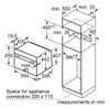 Lò hấp âm tủ BOSCH CDG634AS0 |Serie 8
