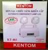 Đèn sạc chiếu sáng khẩn cấp Kentom KT-403