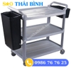 XE THU GOM ĐỒ BẨN TRONG NHÀ HÀNG KHÁCH SẠN