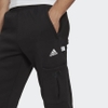 Quần Adidas Nam Chính Hãng - FUTURE ICONS FLEECE CARGO PANTS - Đen | JapanSport HK2152