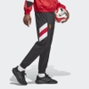 Quần Adidas Nam Chính Hãng - MANCHESTER UNITED ICON TEXTILE PANTS - Đen | JapanSport HT1993