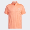 Áo Polo Adidas Nam Chính Hãng - AEROREADY DEBOSS POLO SHIRT - Cam | JapanSport HT6850