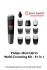 Tông đơ Philips Chính hãng - Multigroom series 5000 11-in-1 MG5730/15 | JapanSport