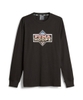 Áo Puma Nam Chính Hãng - Basketball Blue Print Graphic Long Sleeve - Đen | JapanSport 622085-01