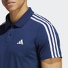 Áo Polo Adidas Nam Chính Hãng - TRAIN ESSENTIALS PIQUÉ 3-STRIPES TRAINING - Xanh | JapanSport IB8108